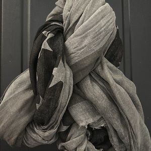 JOHN VARVATOS Flag Scarf Authentic Large Italy